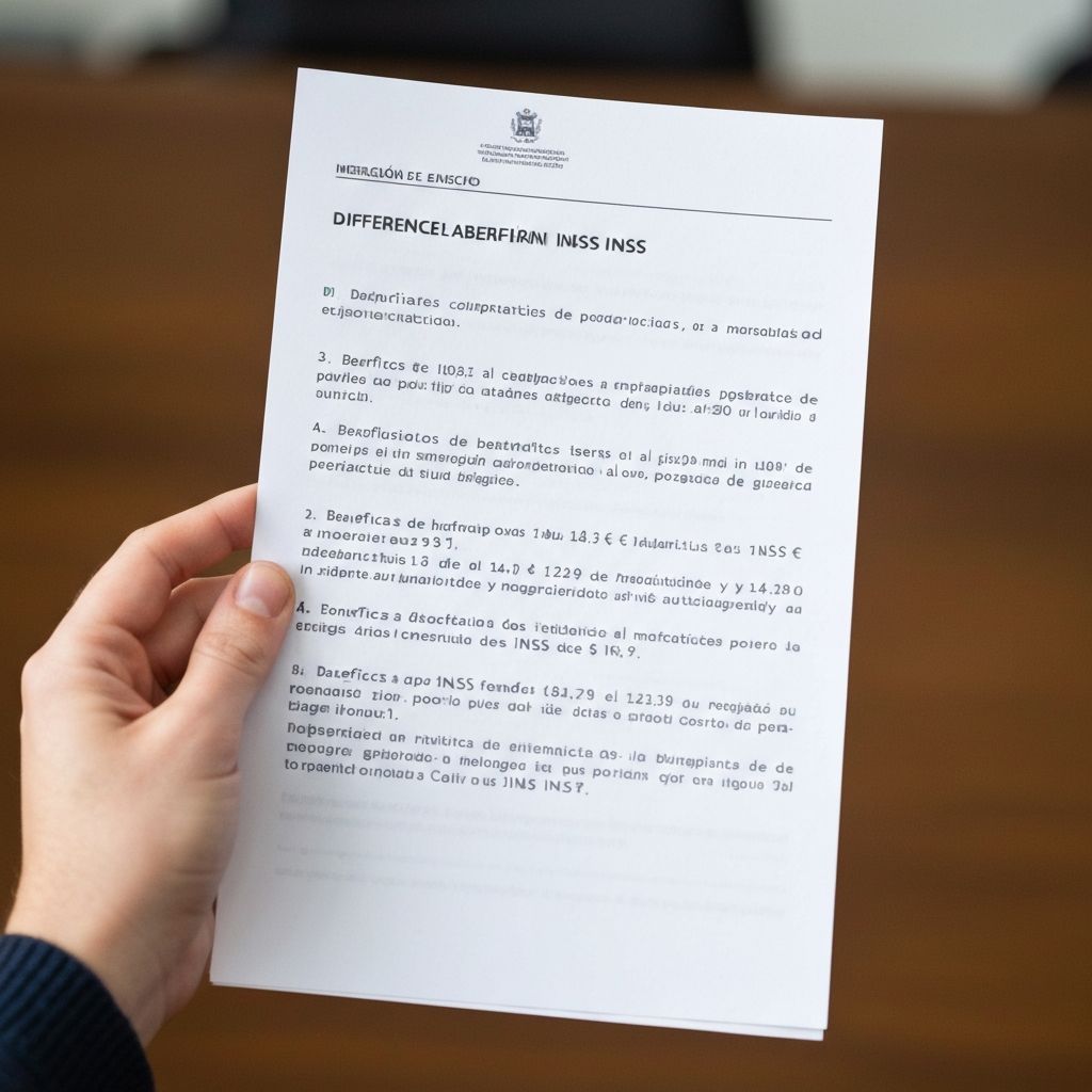 Diferença Entre Auxílio-Doença e Auxílio-Acidente